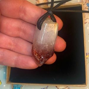 PrattDaddy Orire Quartz Pendant by HovaveArt